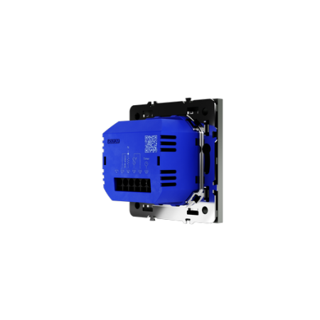 Терморегулятор электронный Voltum S70 с индикацией и датчиком, для теплого пола, (титан)