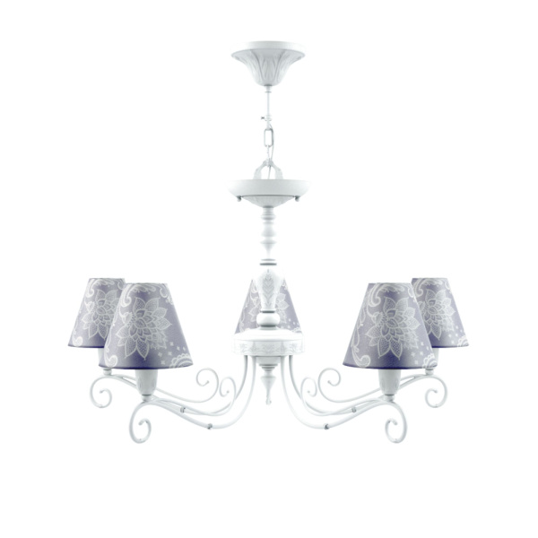 Люстра 5*E14 40Вт Матовый Белый IP20 Provence 6 E4-05-WM-LMP-O-3 Maytoni