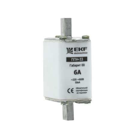 Плавкая вставка ППН-33 160/10А габарит 00 PROxima EKF