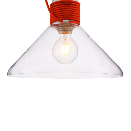 Подвесной светильник 1*E27 60Вт Красный IP20 California P536PL-01R Maytoni