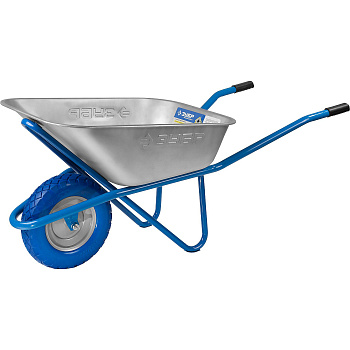 Строительная одноколесная тачка ПТ-200 110 л 220 кг ЗУБР