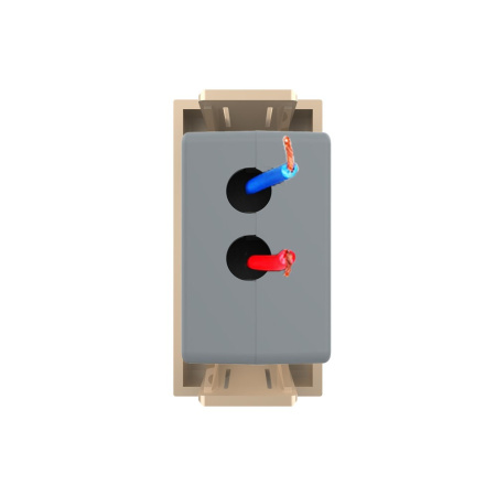 Розетка USB с блоком питания золотая (механизм) Livolo