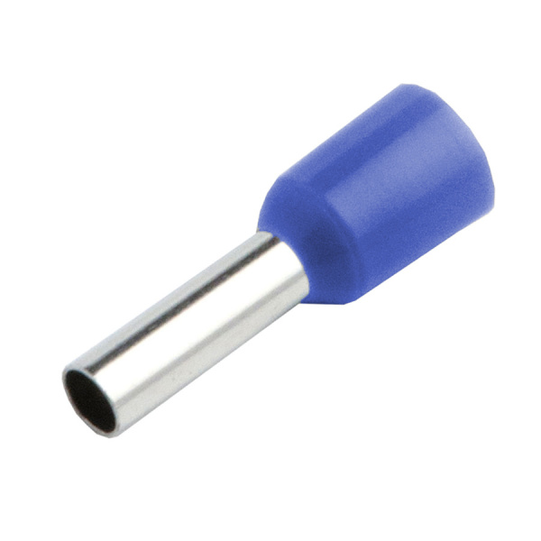 Наконечник-гильза НГИ1 GNGI-E-2,5-8-50 Синий, 50 штук General Наконечник-гильза НГИ1 GNGI-E-2,5-8-50 Синий, 50 штук General