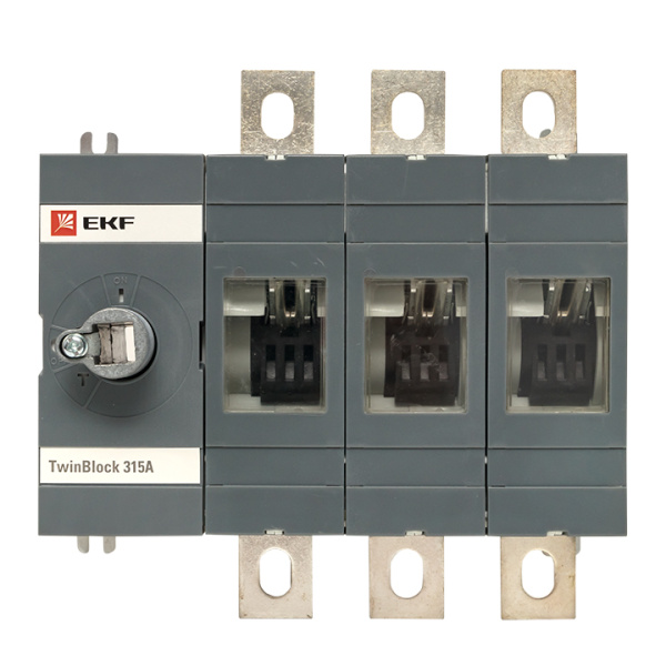 Рубильник 315A 3П без рукоятки управления TwinBlock PROxima EKF