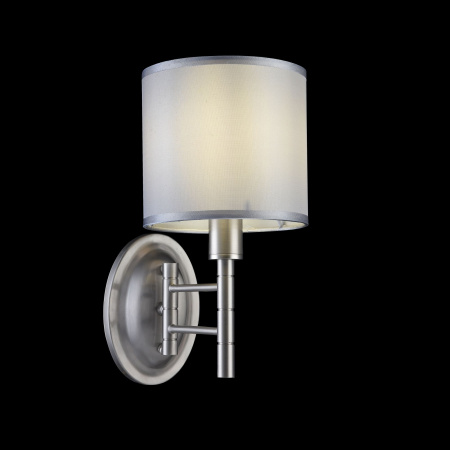 Настенный светильник (бра) 1*E14 60Вт Никель IP20 Lika FR5674WL-01N Freya