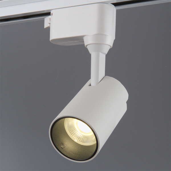 Светильник трековый 15Вт 1ф GTR-15-1-IP40-S-W-4 белый 4000К однофазный 1200 Лм 1/40 General
