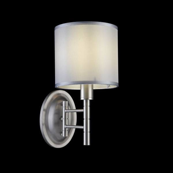 Настенный светильник (бра) 1*E14 60Вт Никель IP20 Lika FR5674WL-01N Freya Настенный светильник (бра) 1*E14 60Вт Никель IP20 Lika FR5674WL-01N Freya