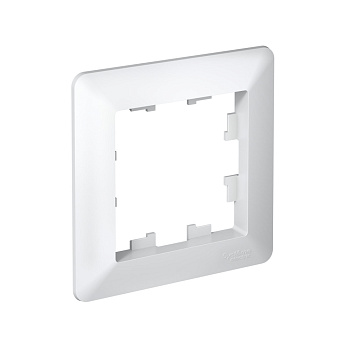 ATLASDESIGN AIR 1-постовая рамка, белый/дымчатый белый Systeme Electric