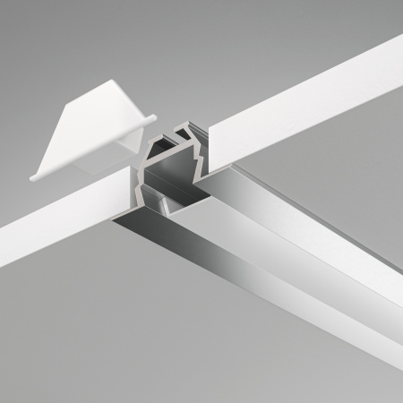 Алюминиевый профиль встраиваемый 30x10 Серебро (ALM010S-2M) Technical Maytoni