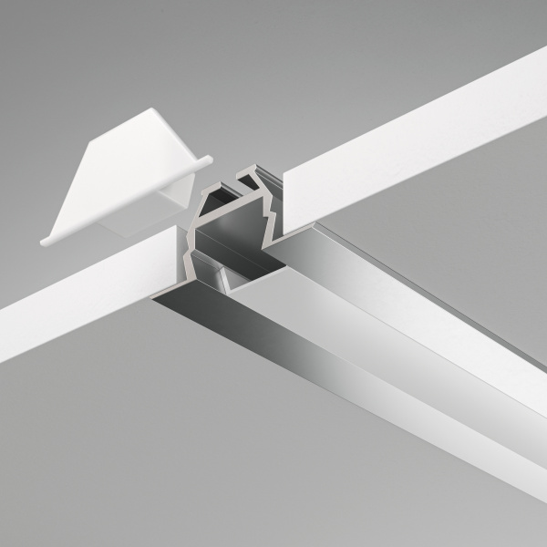 Алюминиевый профиль встраиваемый 30x10 Серебро (ALM010S-2M) Technical Maytoni