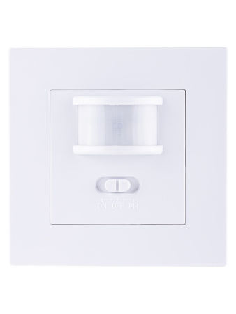 Датчик движения встраив. в стену ДДВ-04 (2х пров., все типы ламп) 500Вт, 10-420с, 9м, 5+Лк, 160гр, I