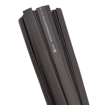 Термоусаживаемая трубка ТУТ нг 18/9 черная в отрезках по 1м PROxima EKF