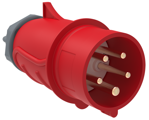 Вилка переносная ССИ-025 32А-6ч/200/346-240/415В 3Р+РЕ+N IP44 MAGNUM IEK