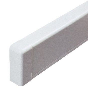 Заглушка для плинтусного короба 100х40 мм белый DKC