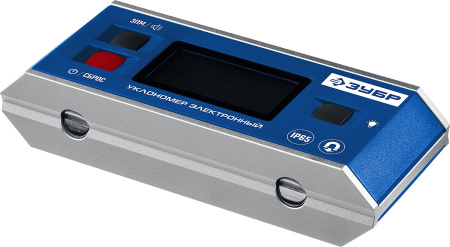 МИНИ уровень-уклономер электронный, IP65, Магнитный, Диапазон 0-90°, Точность ±0,05°, 3 кнопки, HOLD, Подсветка, Автоповорот, Профессионал ЗУБР