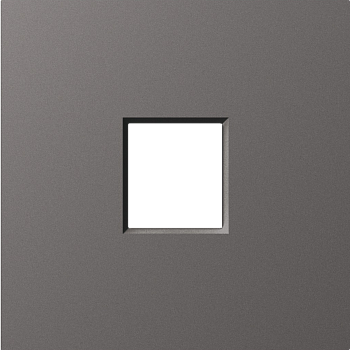 Donel A07 матовый титан накладка 1-я для розеток RJ45,TV,SAT,HDMI, серия DB