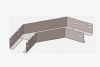 Лоток угловой глухой КГГ 300х100-90 УТ1,5 поворот на 90, оцинкованный лист S1,5
