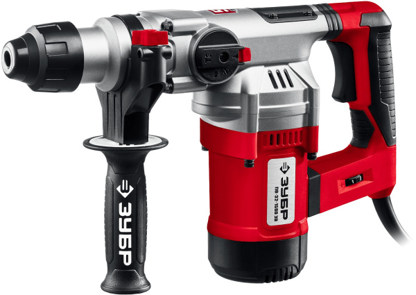 1500 Вт, 32 мм, перфоратор SDS Plus ЗУБР