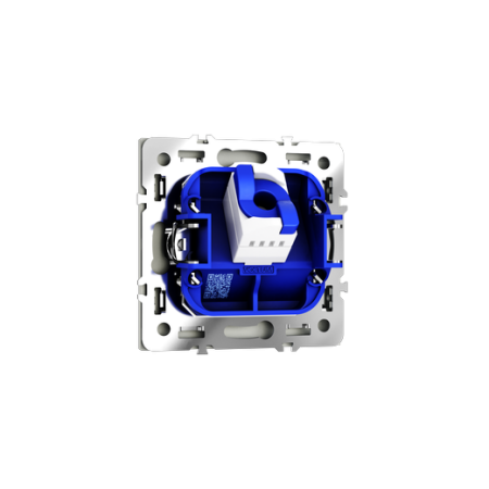 Розетка компьютерная встраиваемая Voltum S70 RJ45 КАТ.6, (сталь)