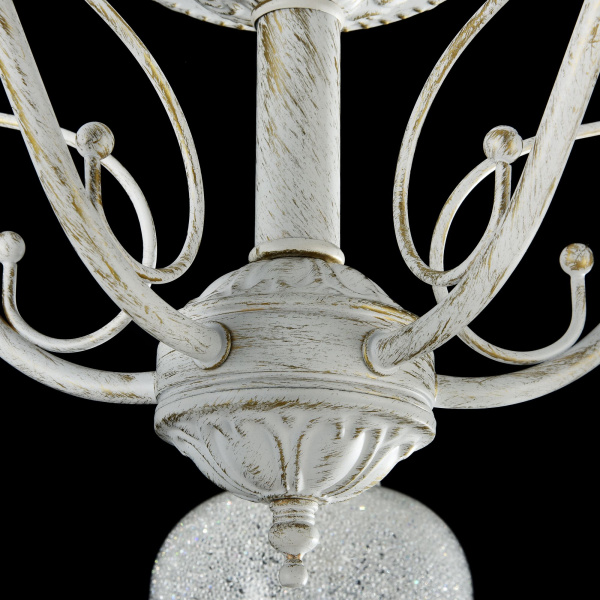 Потолочный светильник 5*E14 60Вт Белый с Золотом IP20 Andri FR2751-PL-05-WG Freya