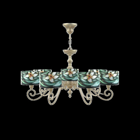 Люстра 7*E14 40Вт Золото Антик IP20 Classic 12 E3-07-H-LMP-Y-12 Maytoni