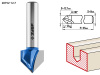 12.7x13мм, угол 90°мм, фреза пазовая галтельная V-образная ЗУБР