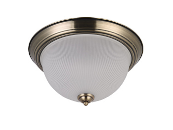 Потолочный светильник 2*E27 60Вт Бронза IP20 Planum FR2913-CL-02-BZ Freya