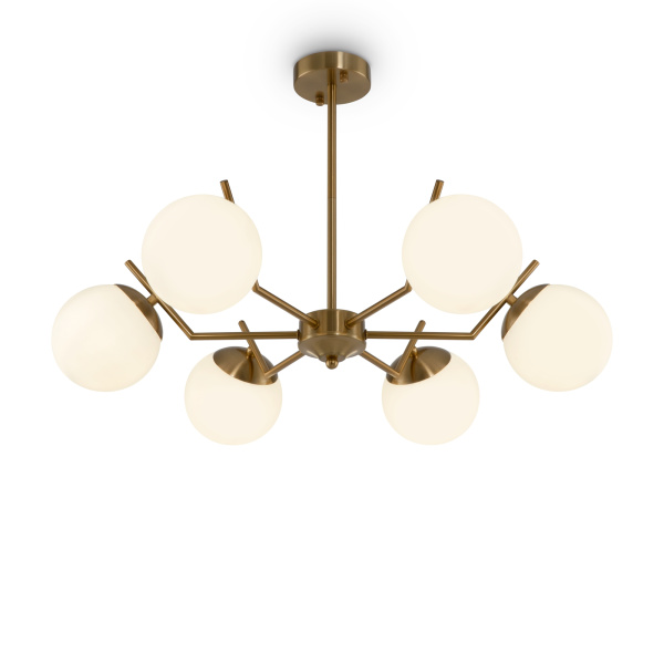 Люстра 6*E27 60Вт Латунь IP20 Moonrock FR5173PL-06BS Freya