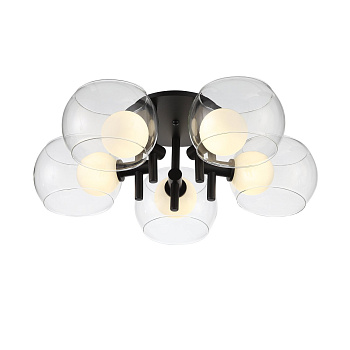 Светильник потолочный Черный/Прозрачный, Белый G9 5*5Вт SL1483.402.05 ST LUCE