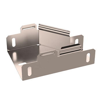 Переходник левый Стандарт INOX (AISI 409) 100х50х50 Промрукав