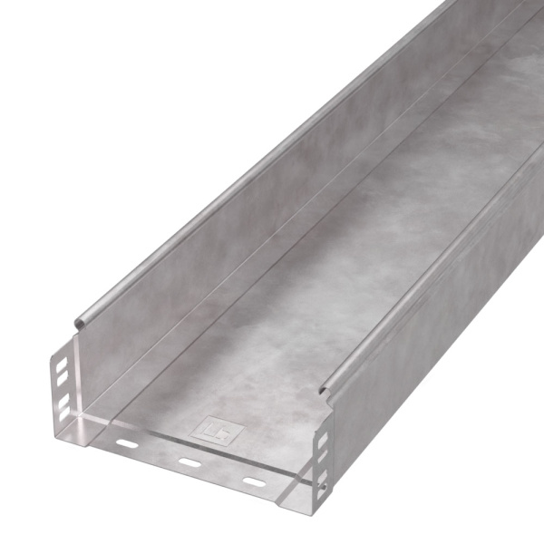 Лоток неперфорированный Стандарт HDZ 200х80х3000 (1,0 мм) (6 м/уп) Промрукав