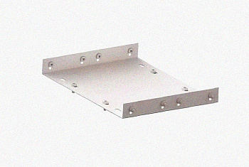 Соединитель лотковый замковый СЛЗ-300х80х1,5 УТ1,5, оцинкованный лист, S1,5