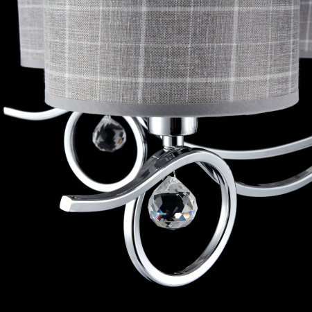 Люстра 5*E14 40Вт Хром IP20 Bertrand FR5906-PL-05-CH Freya