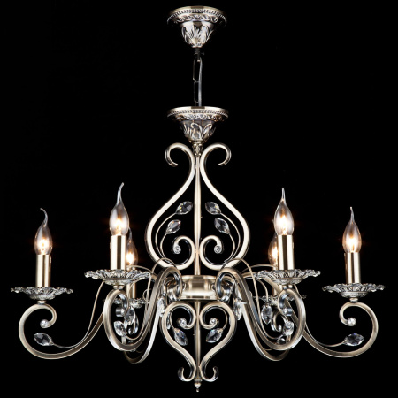 Люстра 6*E14 60Вт Бронза IP20 Leaves RC109-PL-06-R Maytoni