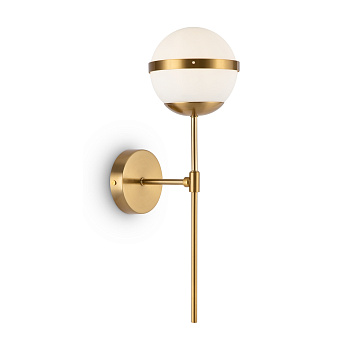 Настенный светильник (бра) 1*E27 60Вт Латунь IP20 Sonder FR5204WL-01BS Freya