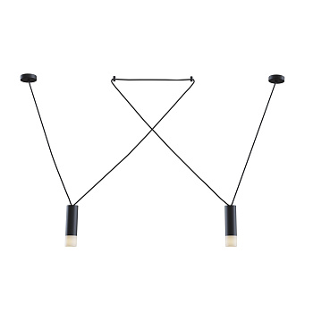 Подвесной светильник 2*G9 6Вт Черный IP20 Davida MOD035PL-02B Technical