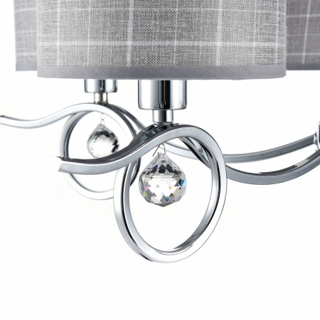 Люстра 5*E14 40Вт Хром IP20 Bertrand FR5906-PL-05-CH Freya