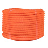 Труба гофр, ПНД с протяжкой d20 мм (100 м) оранжевая EKF-Plast
