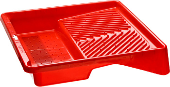 Ванночка малярная пластмассовая, для валиков до 270 мм, 360х360мм, 1,3л ЗУБР