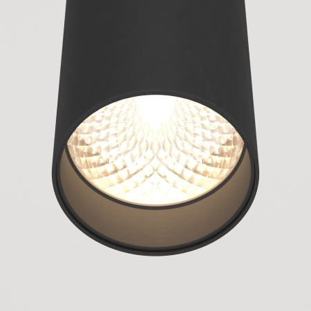 Светильник светодиодный 12Вт подвесной черный FOCUS LED Maytoni