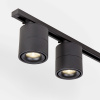 Трековый светодиодный светильник для однофазного шинопровода 15Вт 4200К черный IP20 Klips (a040438) Elektrostandard