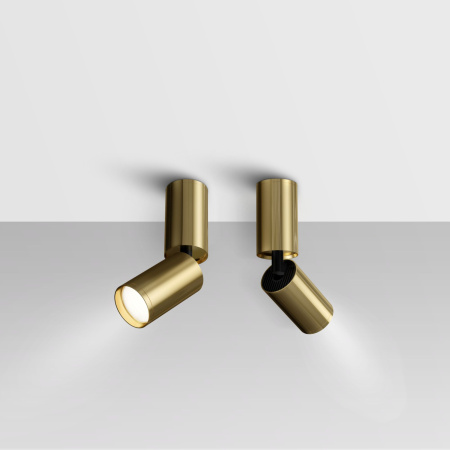 Потолочный светильник 1*GU10 10Вт Золото IP20 FOCUS S C051CL-01G Technical