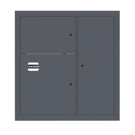 Щит этажный 1 кв, RAL7016 (1000х950х150) PROxima EKF