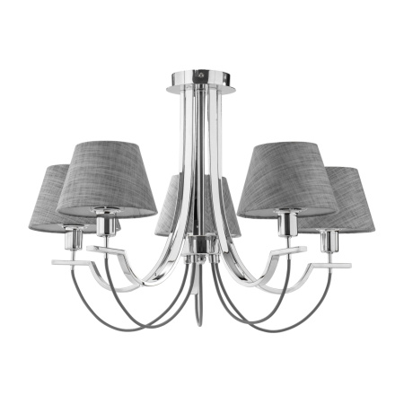 Люстра 5*E14 40Вт Хром IP20 Felisa FR5019CL-05CH Freya