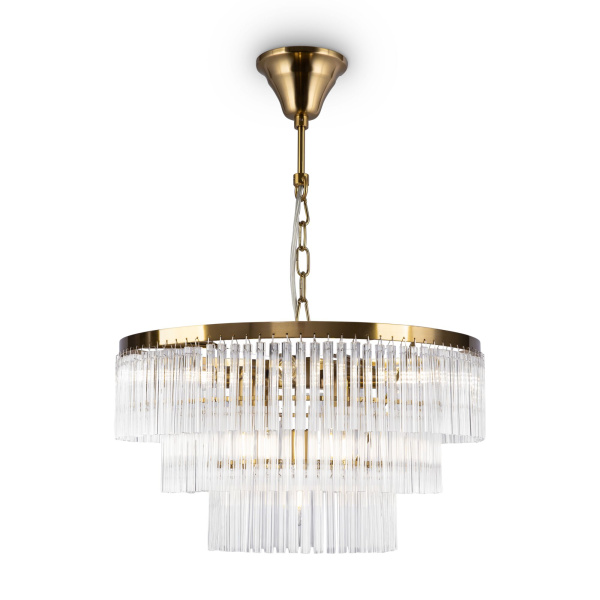 Подвесной светильник 9*E14 40Вт Латунь IP20 Colonne MOD093PL-09BS Maytoni