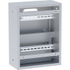 ЯУР с двумя DIN-рейками (400х300х150) Basic без задней стенки EKF