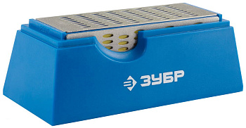 Брусок с алмазным напылением четырехсторонний, на подставке, P 200/300/400/600, 150х50мм ЗУБР