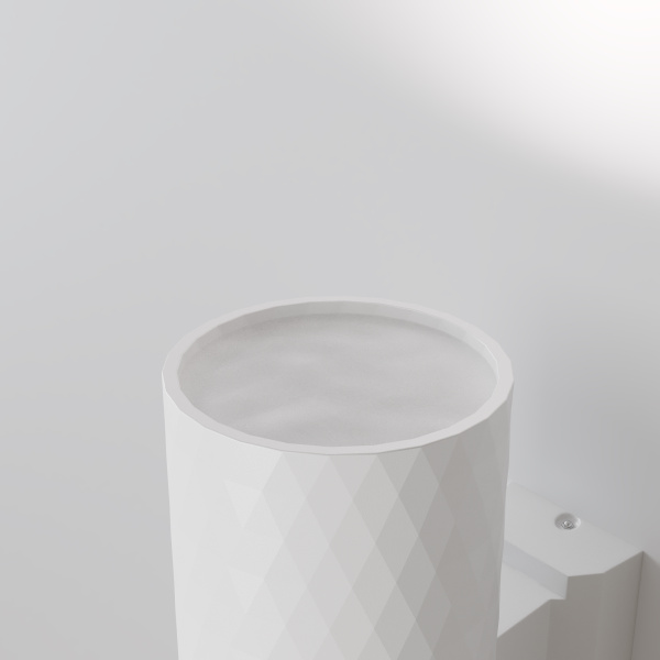 Настенный светильник (бра) 50Вт Белый IP54 Bowery O583WL-01W Outdoor Maytoni