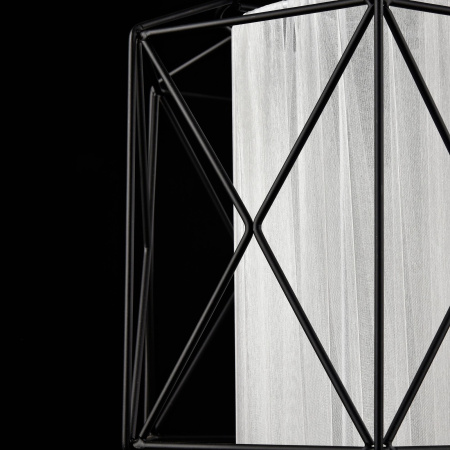 Подвесной светильник 1*E27 60Вт Черный IP20 Mizar FR4313-PL-01-BL Freya