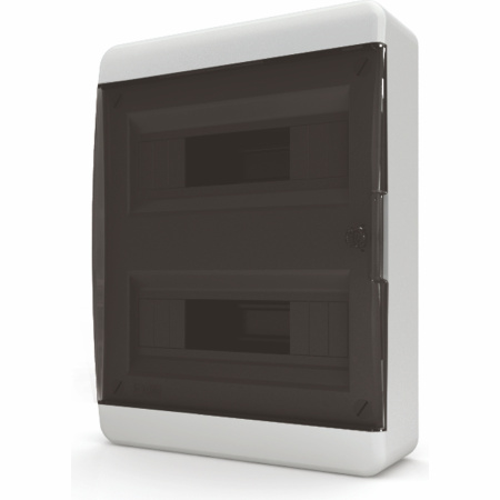 Щит навесной ЩРН-П 24 модулей черная крышка IP41 BNK 40-24-1 Tekfor